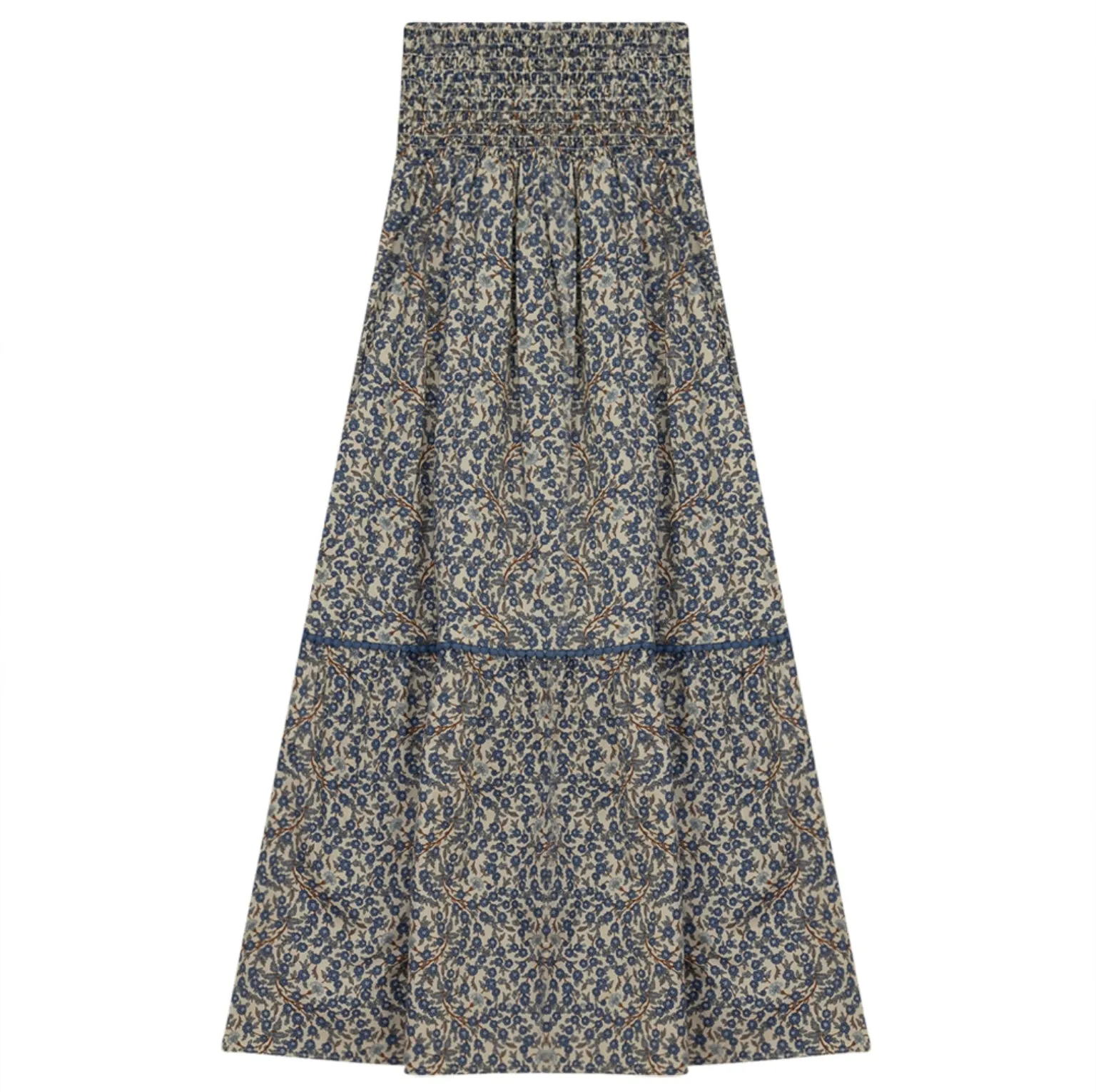Floral Tiered Skirt