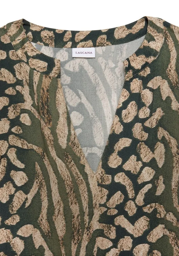 FusionFable Animal Printed Dress