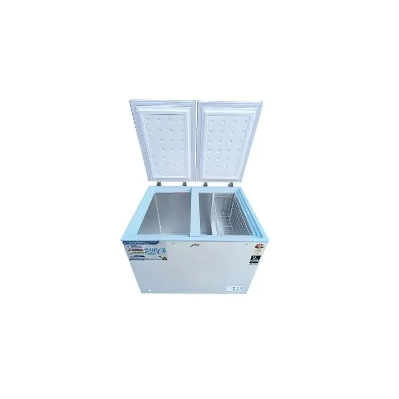 Godrej DH EPenta 325D 2HCN RW 300 L 4 Star Double Door Freezer (White)