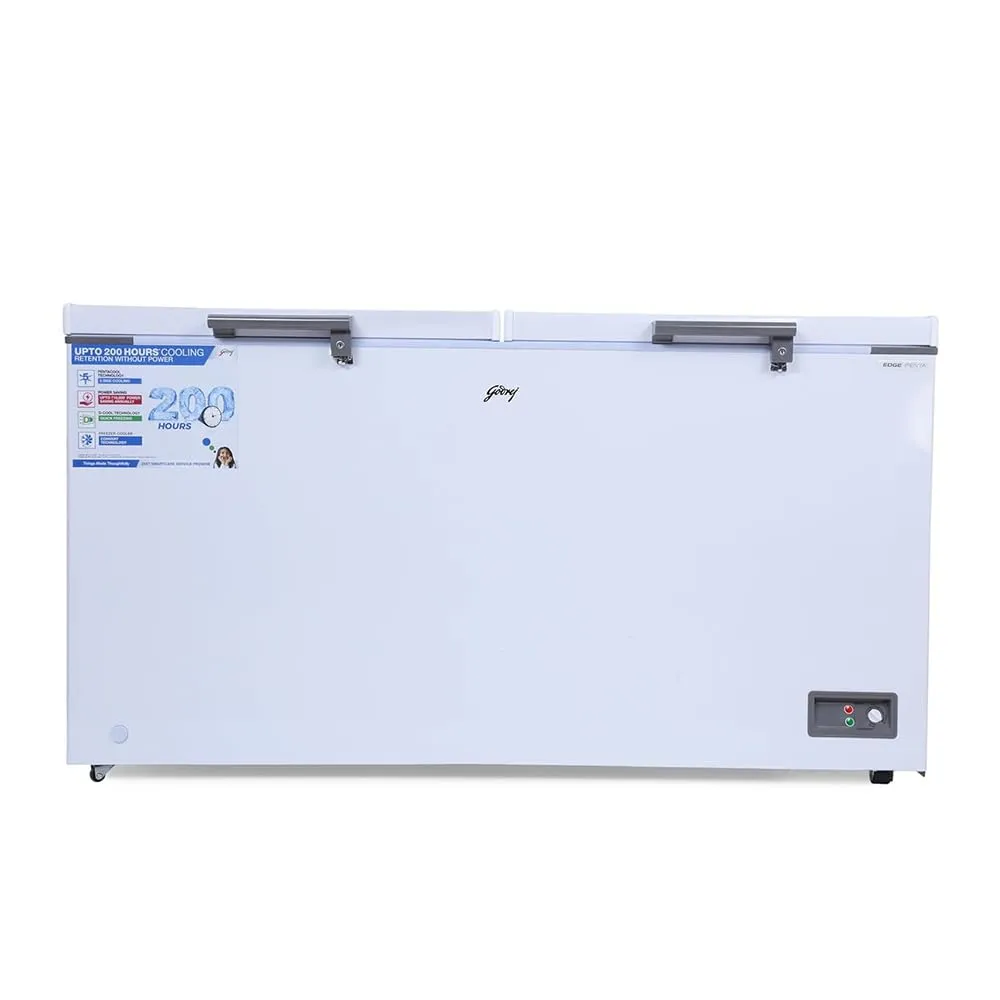 Godrej DH EPenta 525E 2HCN RW 505 L Double Door Convertible Deep Freezer ( White)