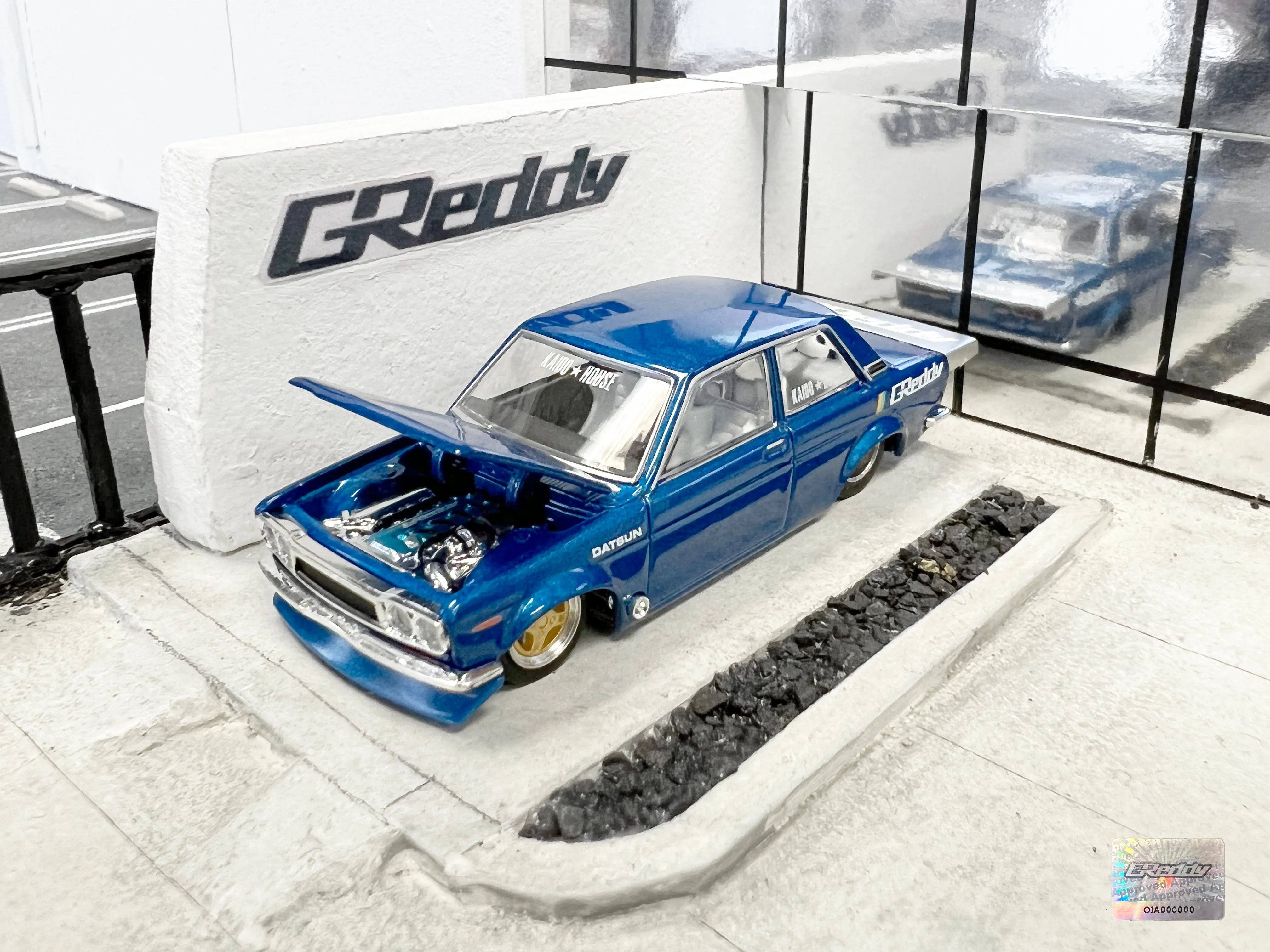 GPP Exclusive, Limited GReddy Datsun 510 Kaido Pro Street - Bay-side Blue - SOLD OUT!