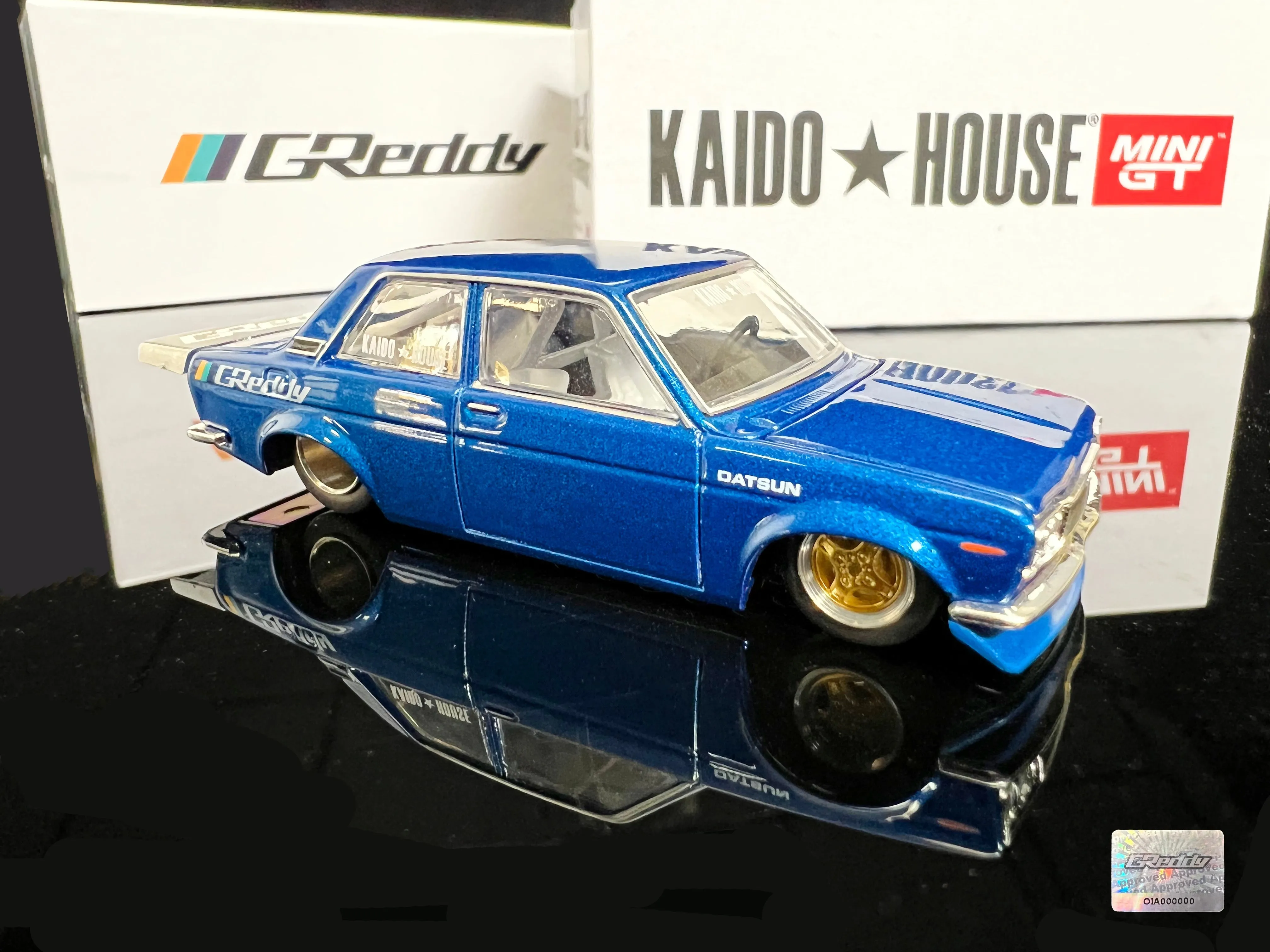 GPP Exclusive, Limited GReddy Datsun 510 Kaido Pro Street - Bay-side Blue - SOLD OUT!