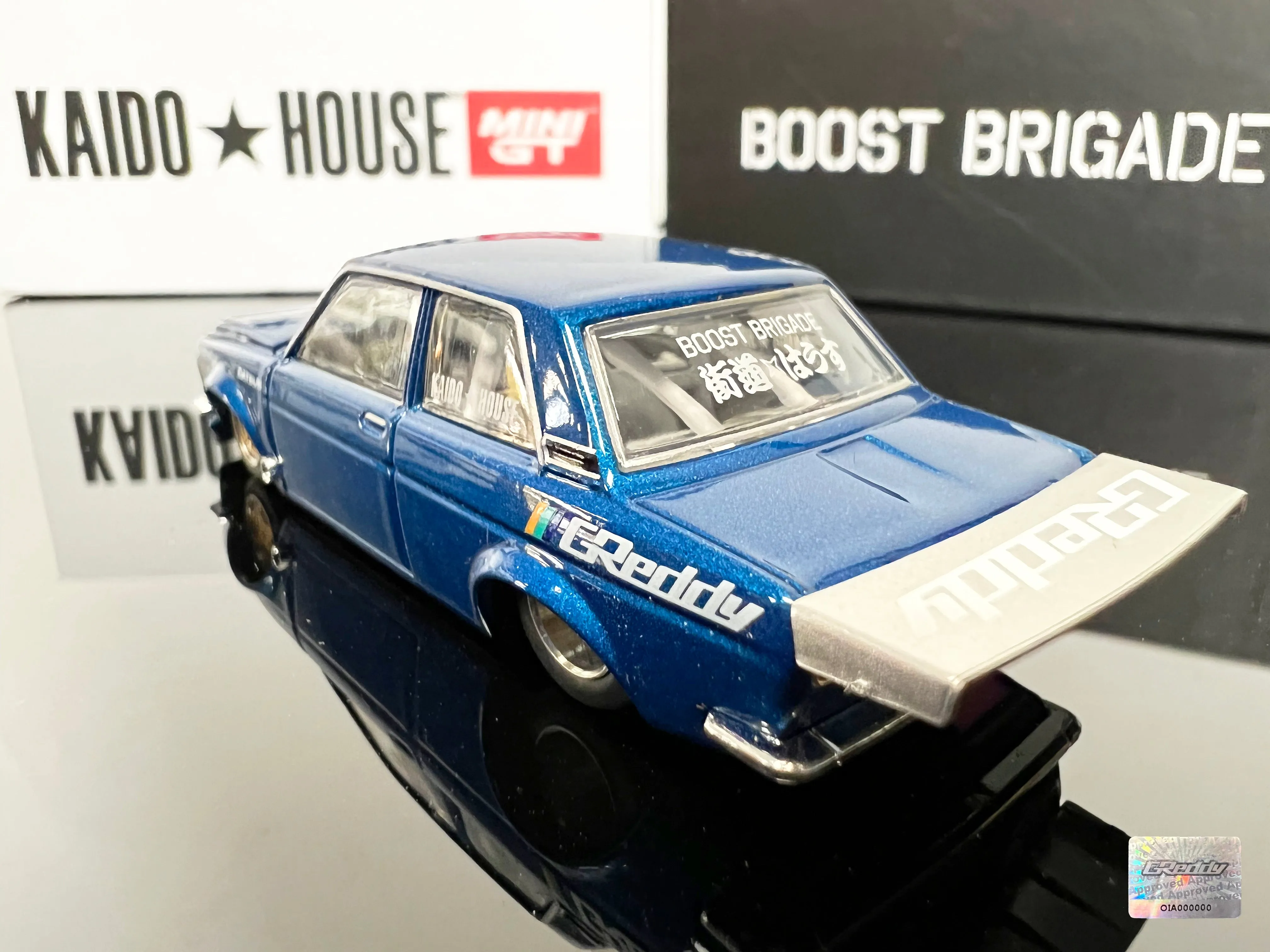 GPP Exclusive, Limited GReddy Datsun 510 Kaido Pro Street - Bay-side Blue - SOLD OUT!