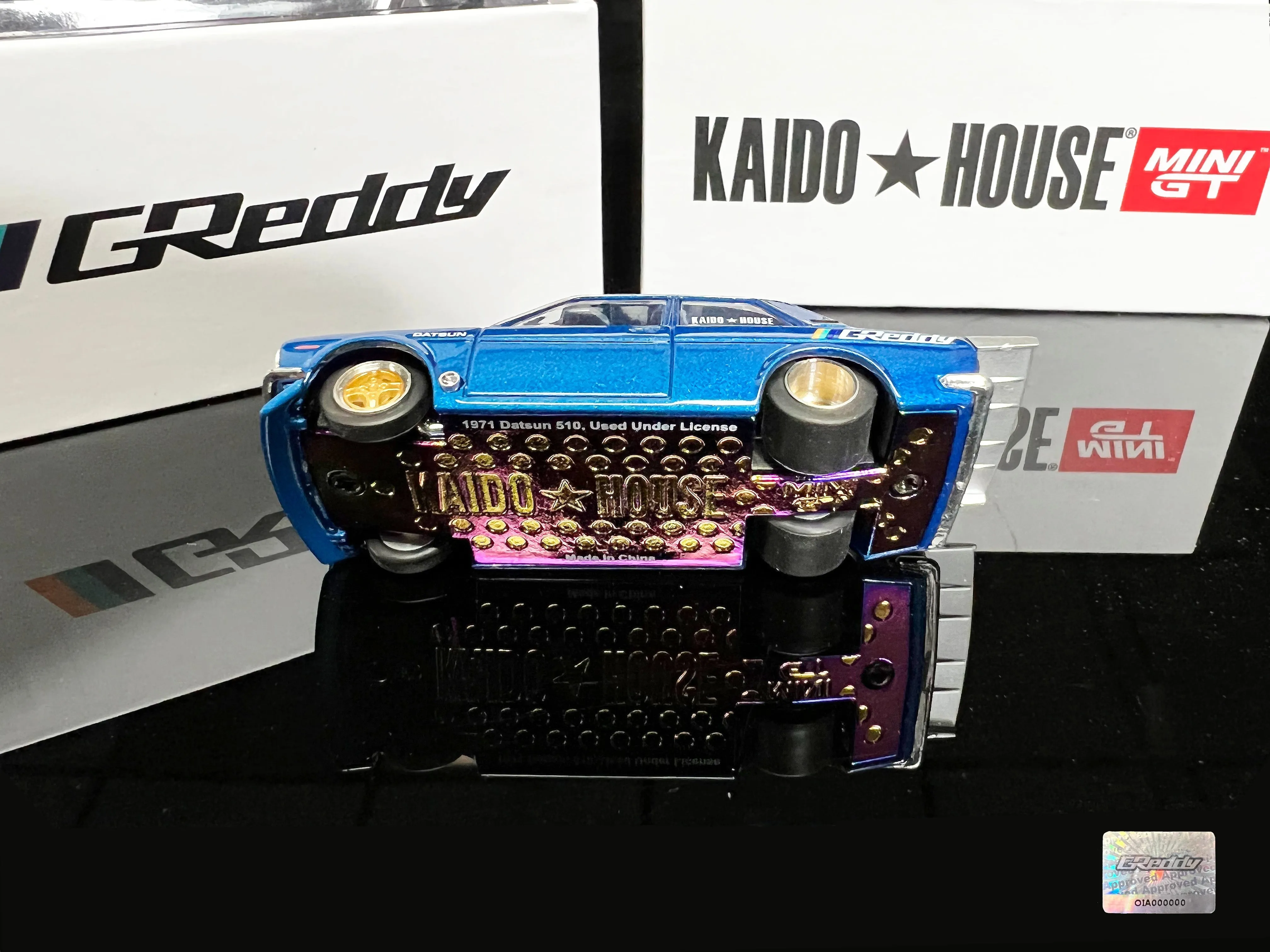 GPP Exclusive, Limited GReddy Datsun 510 Kaido Pro Street - Bay-side Blue - SOLD OUT!