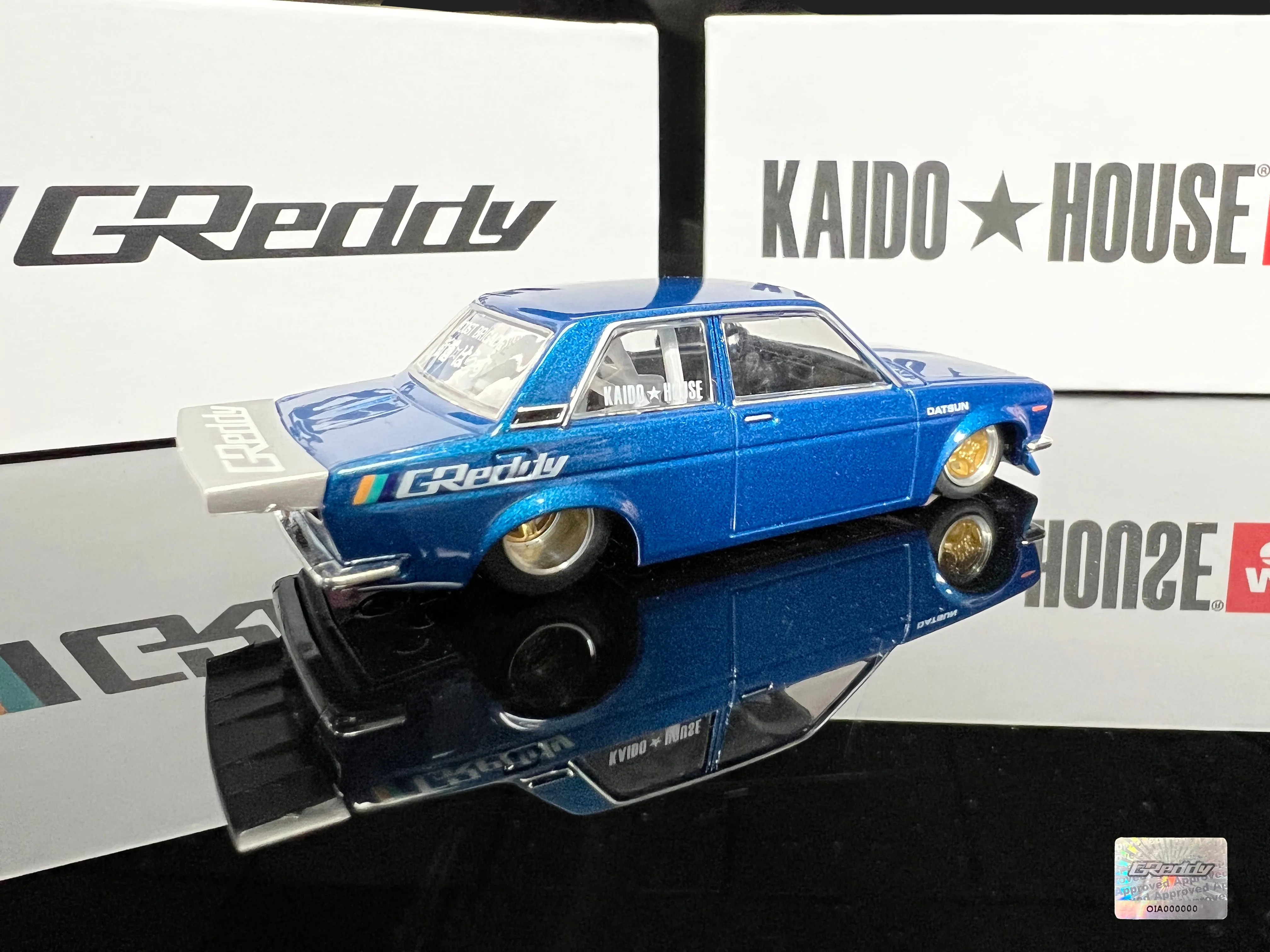 GPP Exclusive, Limited GReddy Datsun 510 Kaido Pro Street - Bay-side Blue - SOLD OUT!