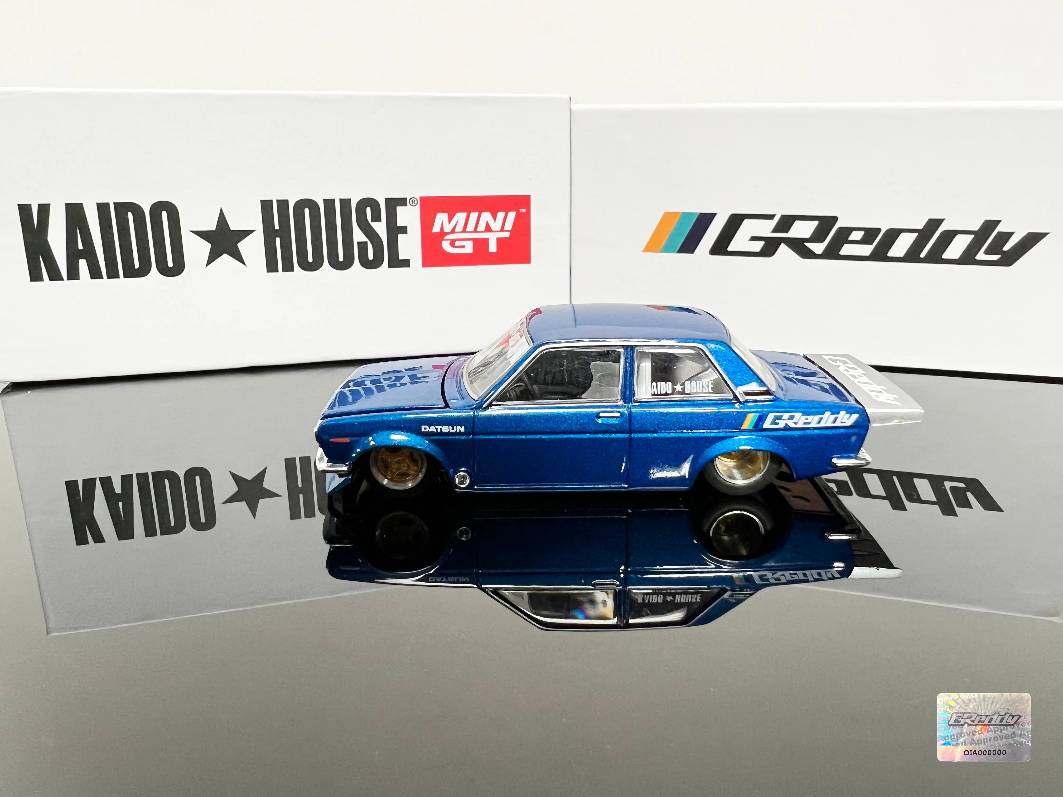 GPP Exclusive, Limited GReddy Datsun 510 Kaido Pro Street - Bay-side Blue - SOLD OUT!