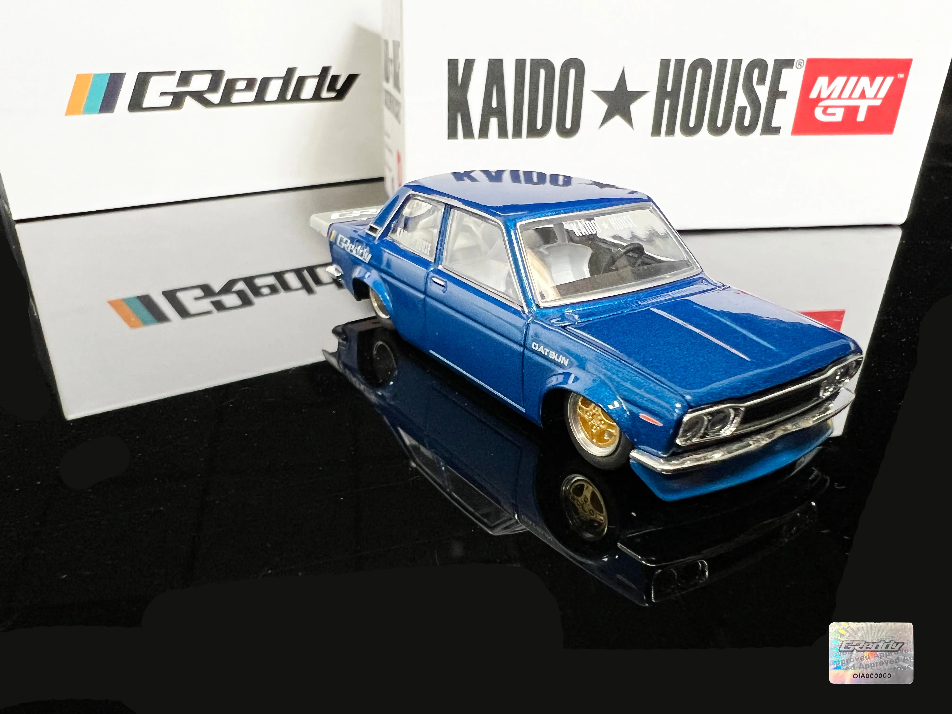 GPP Exclusive, Limited GReddy Datsun 510 Kaido Pro Street - Bay-side Blue - SOLD OUT!