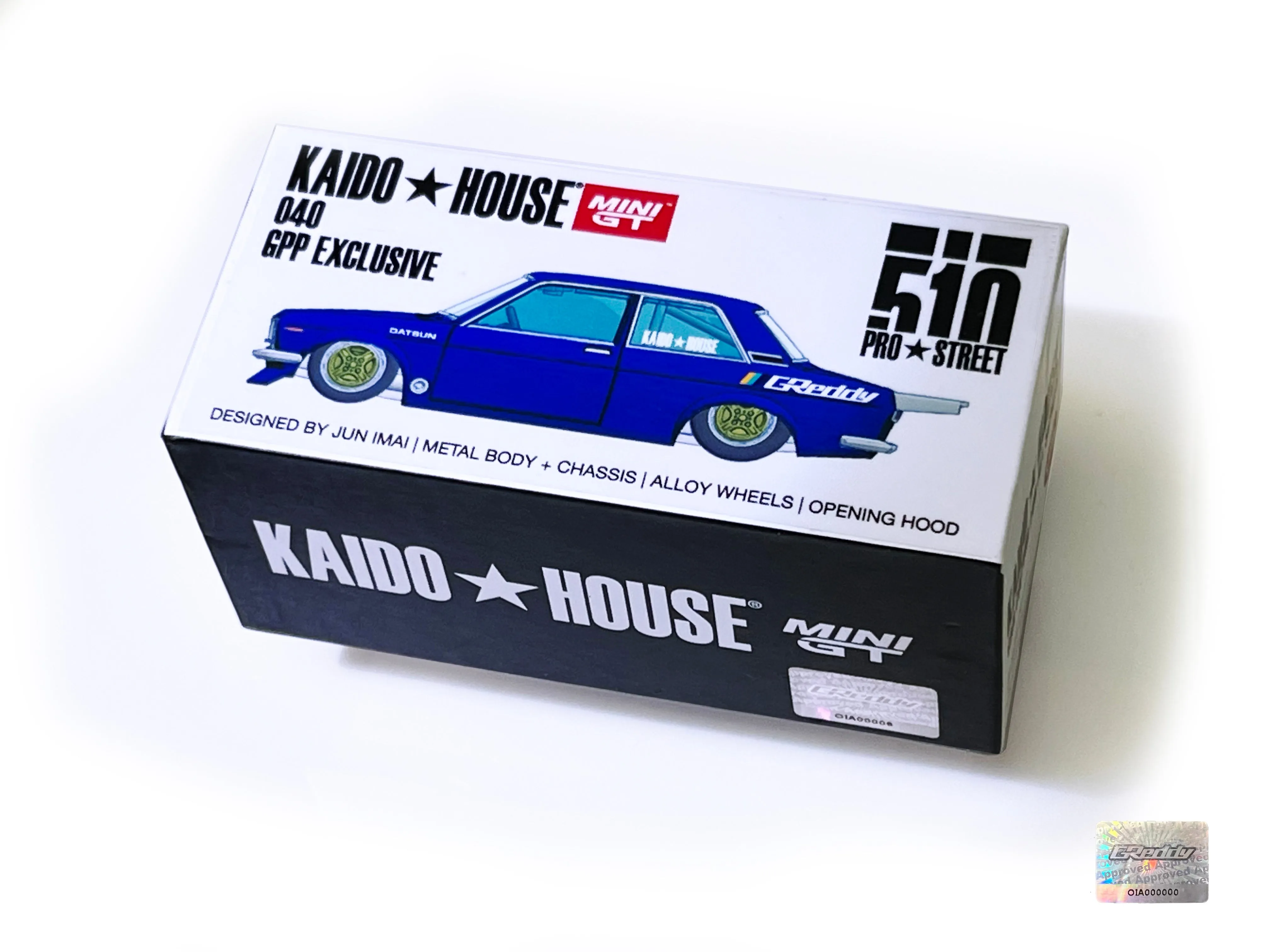GPP Exclusive, Limited GReddy Datsun 510 Kaido Pro Street - Bay-side Blue - SOLD OUT!