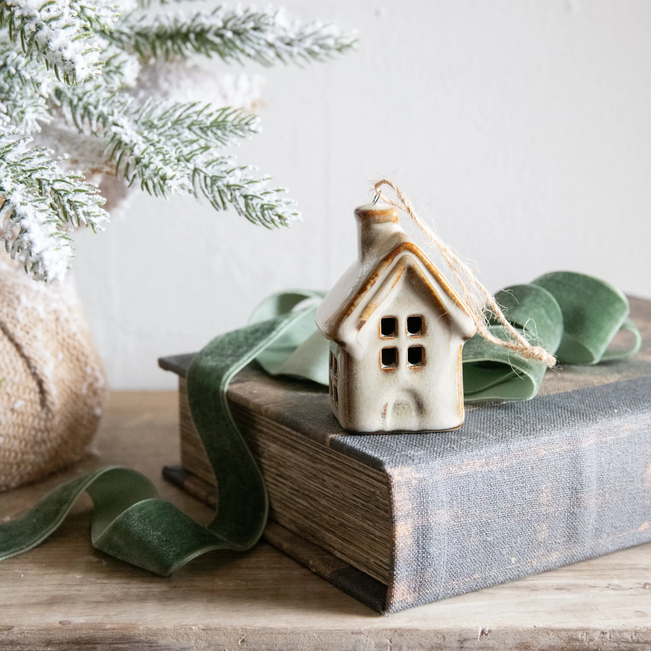 Hanging Ceramic House
