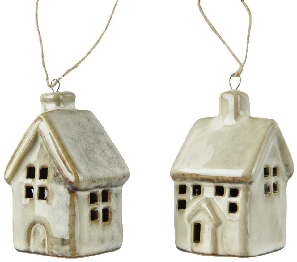 Hanging Ceramic House