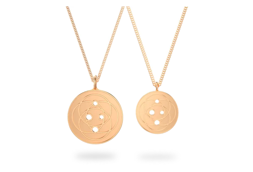 Harmoni Pendant Couple Pack - Stainless/Gold/RG -  Exclusive Offer