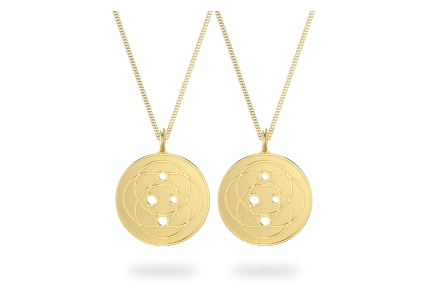 Harmoni Pendant Couple Pack - Stainless/Gold/RG -  Exclusive Offer