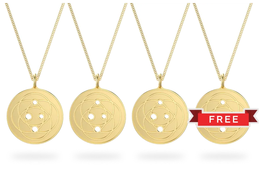 Harmoni Pendant Family Pack - Stainless/Gold - Exclusive Offer