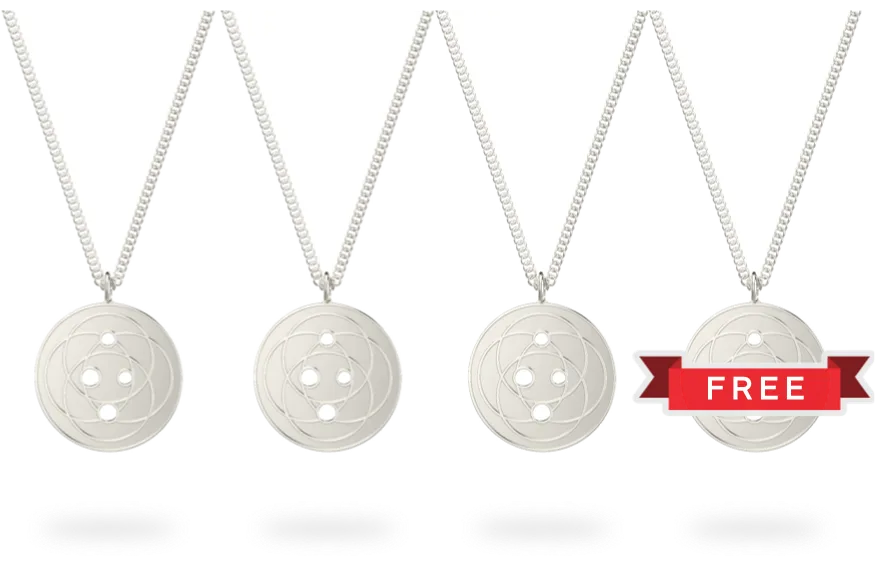 Harmoni Pendant Family Pack - Stainless/Gold - Exclusive Offer