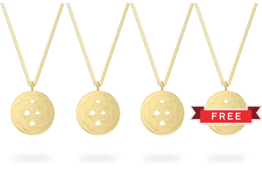 Harmoni Pendant Family Pack - Stainless/Gold - Exclusive Offer