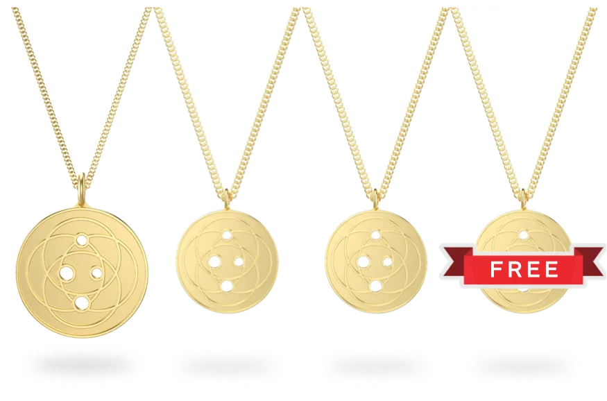 Harmoni Pendant Family Pack - Stainless/Gold - Exclusive Offer