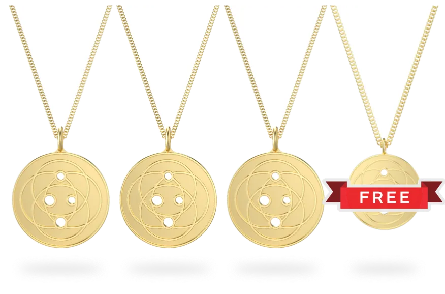 Harmoni Pendant Family Pack - Stainless/Gold - Exclusive Offer