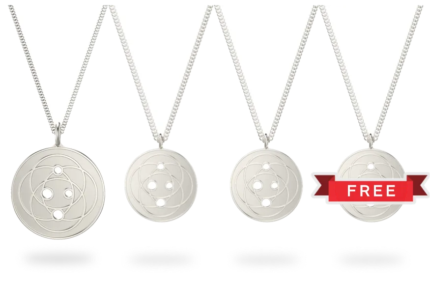 Harmoni Pendant Family Pack - Stainless/Gold - Exclusive Offer
