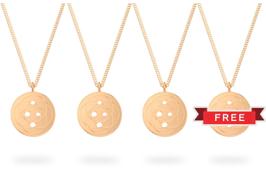 Harmoni Pendant - Stainless/Rose Gold/Gold - Holiday Dr. Z Exclusive Offer
