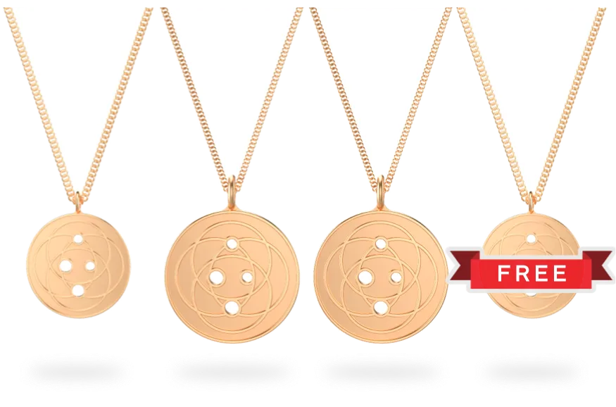 Harmoni Pendant - Stainless/Rose Gold/Gold - Holiday Dr. Z Exclusive Offer