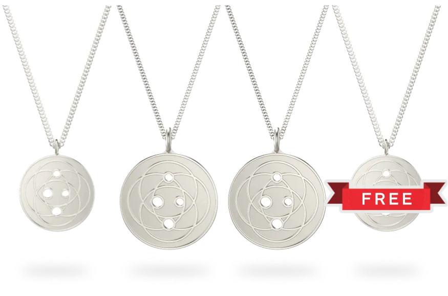 Harmoni Pendant - Stainless/Rose Gold/Gold - Holiday Dr. Z Exclusive Offer