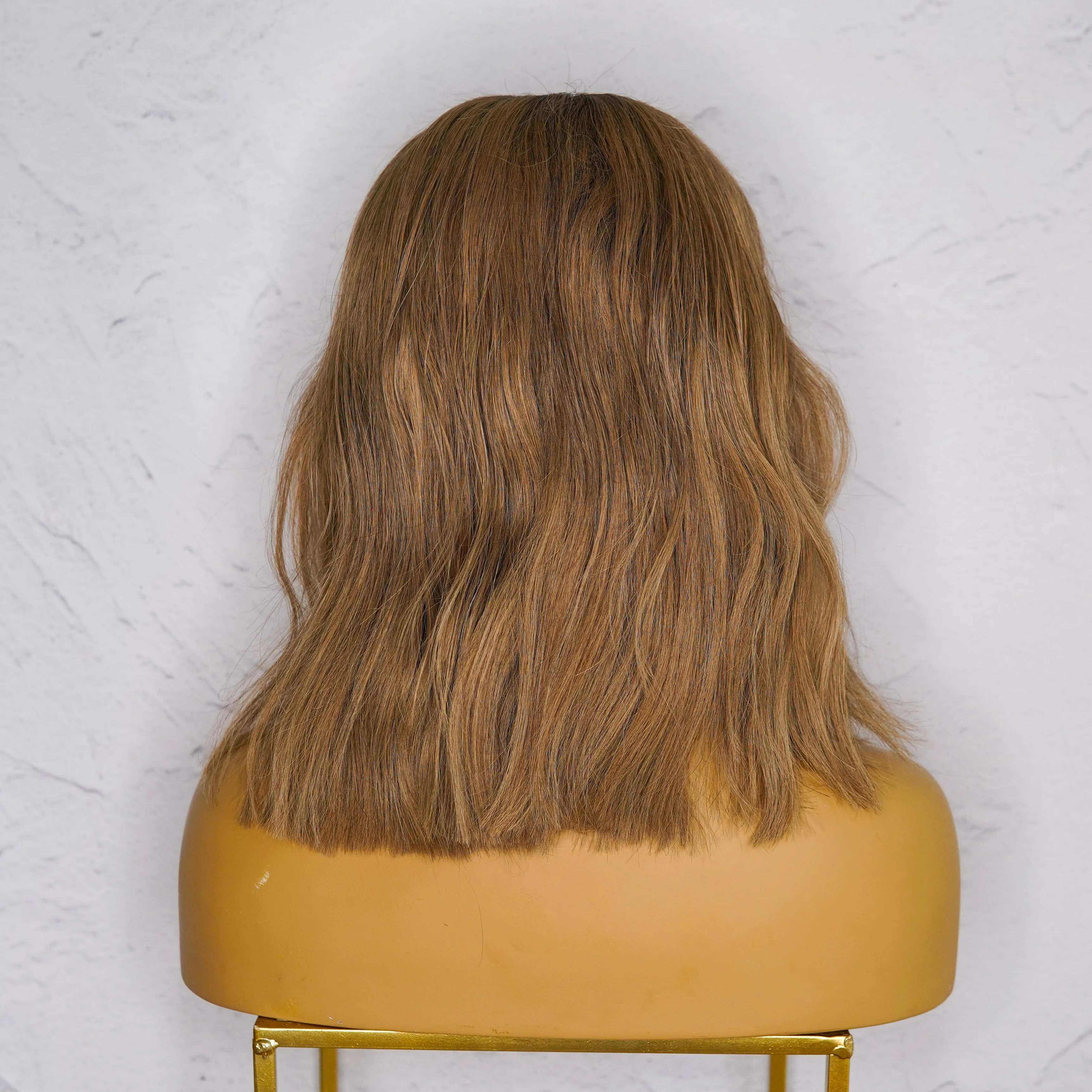 HAZEL Fringe Human Hair Lace Front Wig