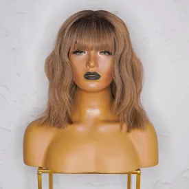 HAZEL Fringe Human Hair Lace Front Wig