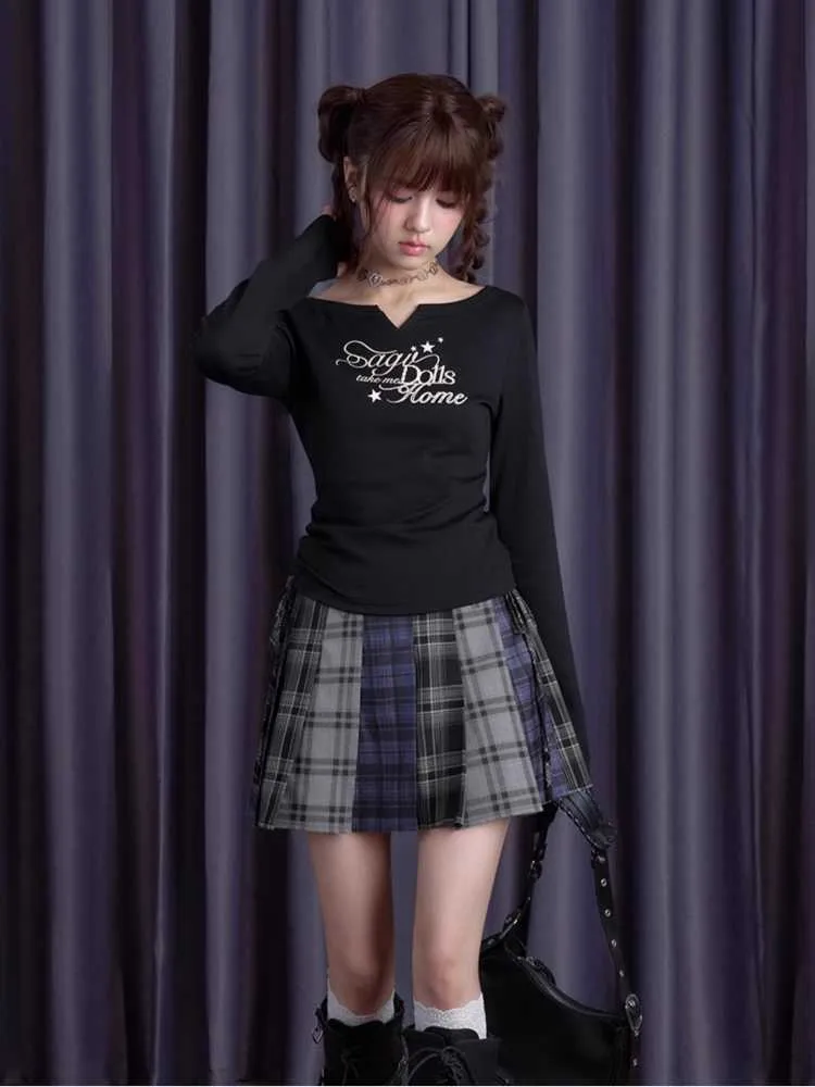 High waist pleated skirt【s0000010672】