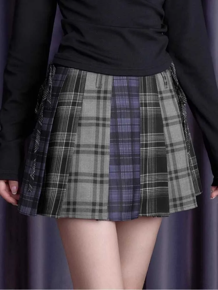 High waist pleated skirt【s0000010672】