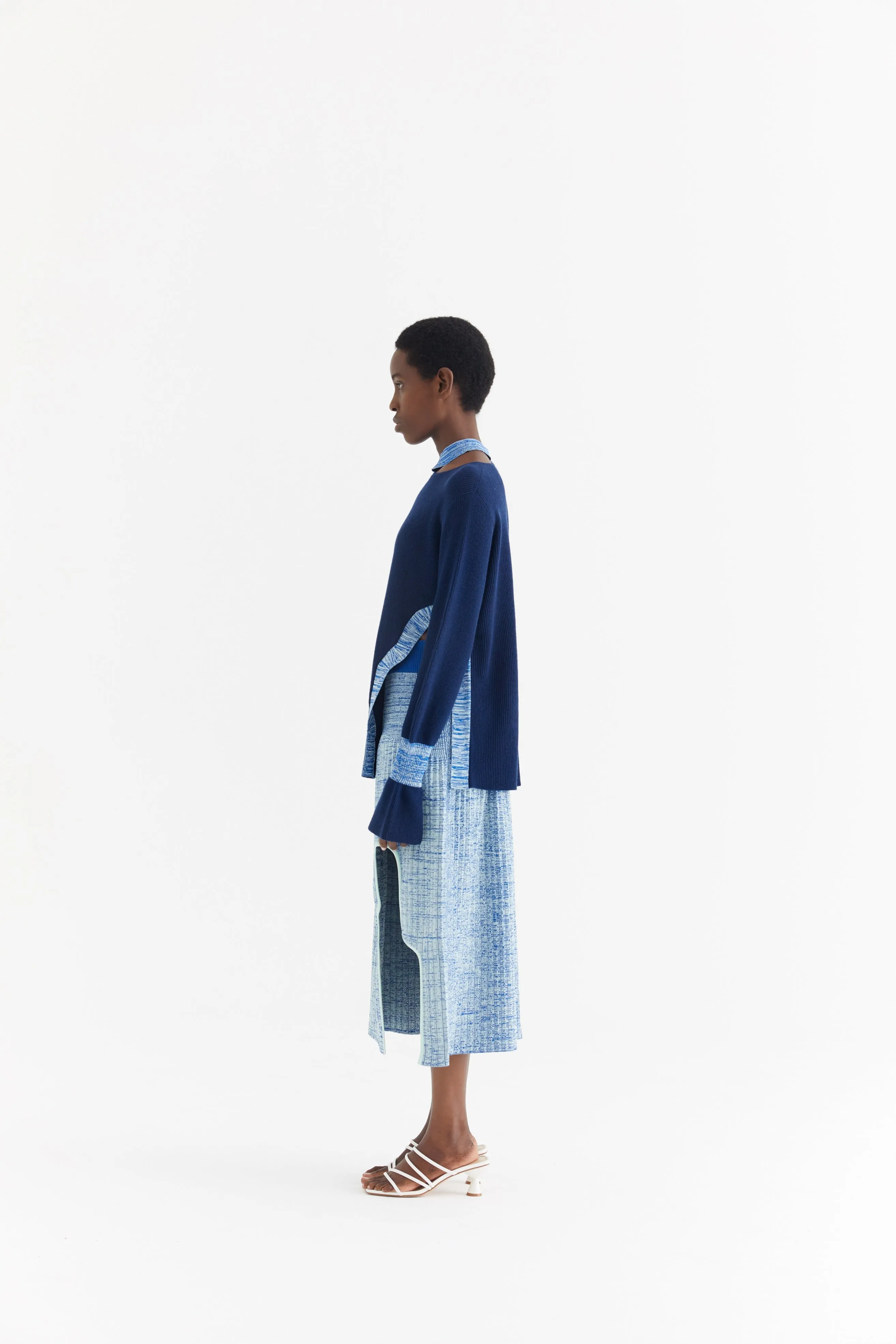 HIRAM PLEATED MAXI SKIRT