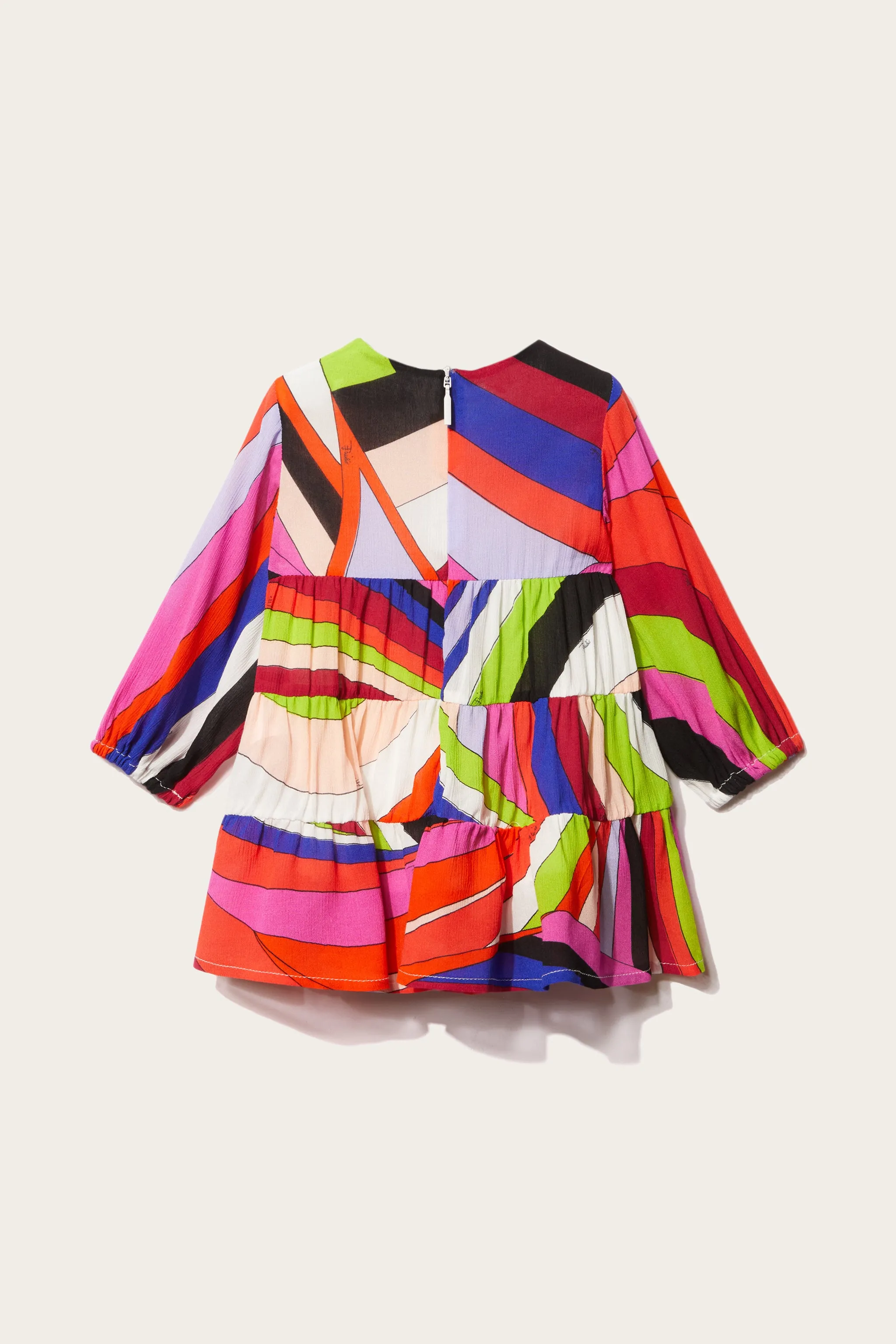Iride-Print Dress