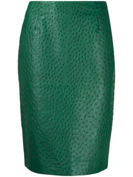 Leather Pencil Skirt