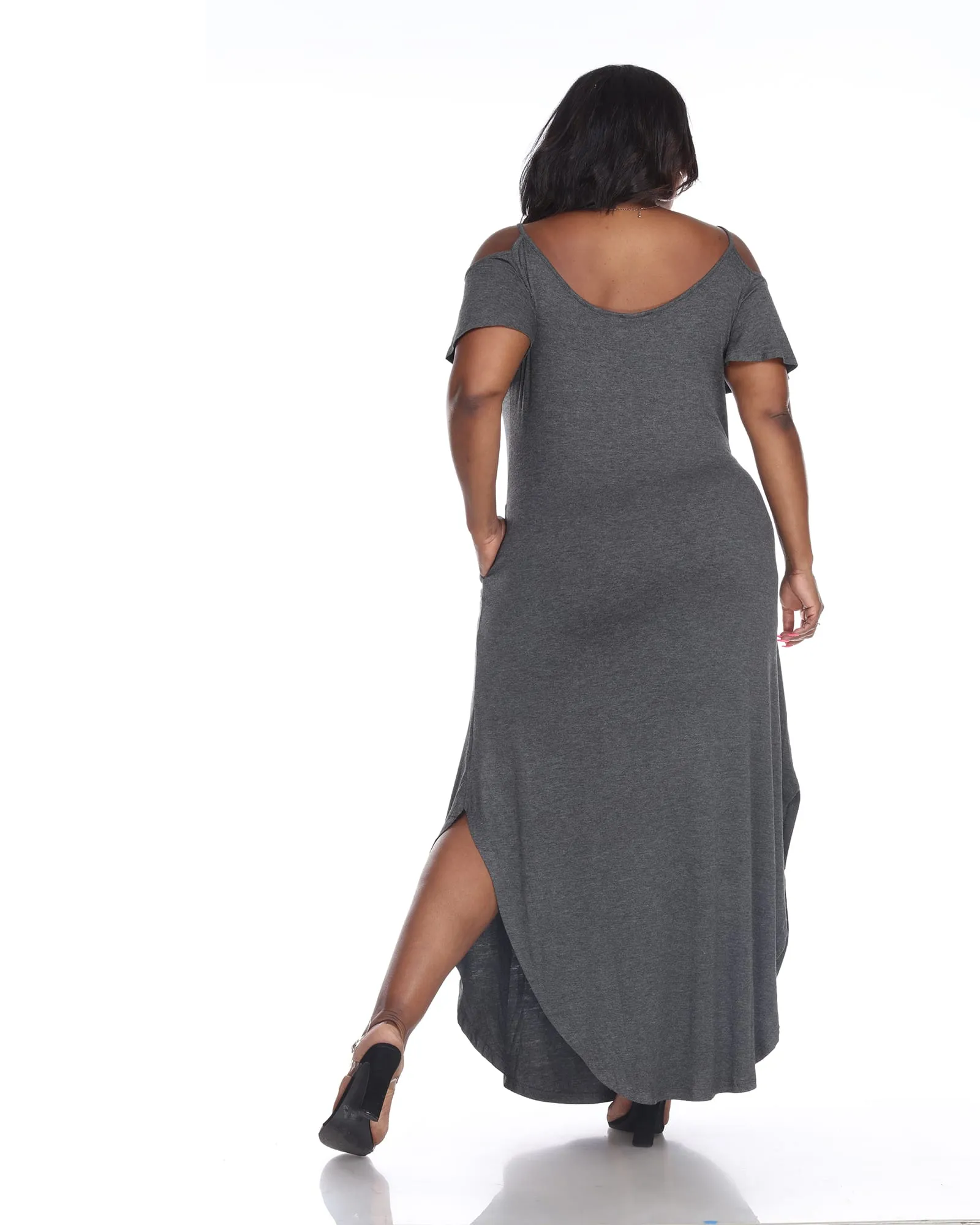 'Lexi' Maxi Dress | Charcoal