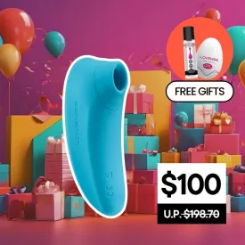 Lovense BFCM Bundle: Tenera App-Controlled Clitoral Air Stimulator Vibrator
