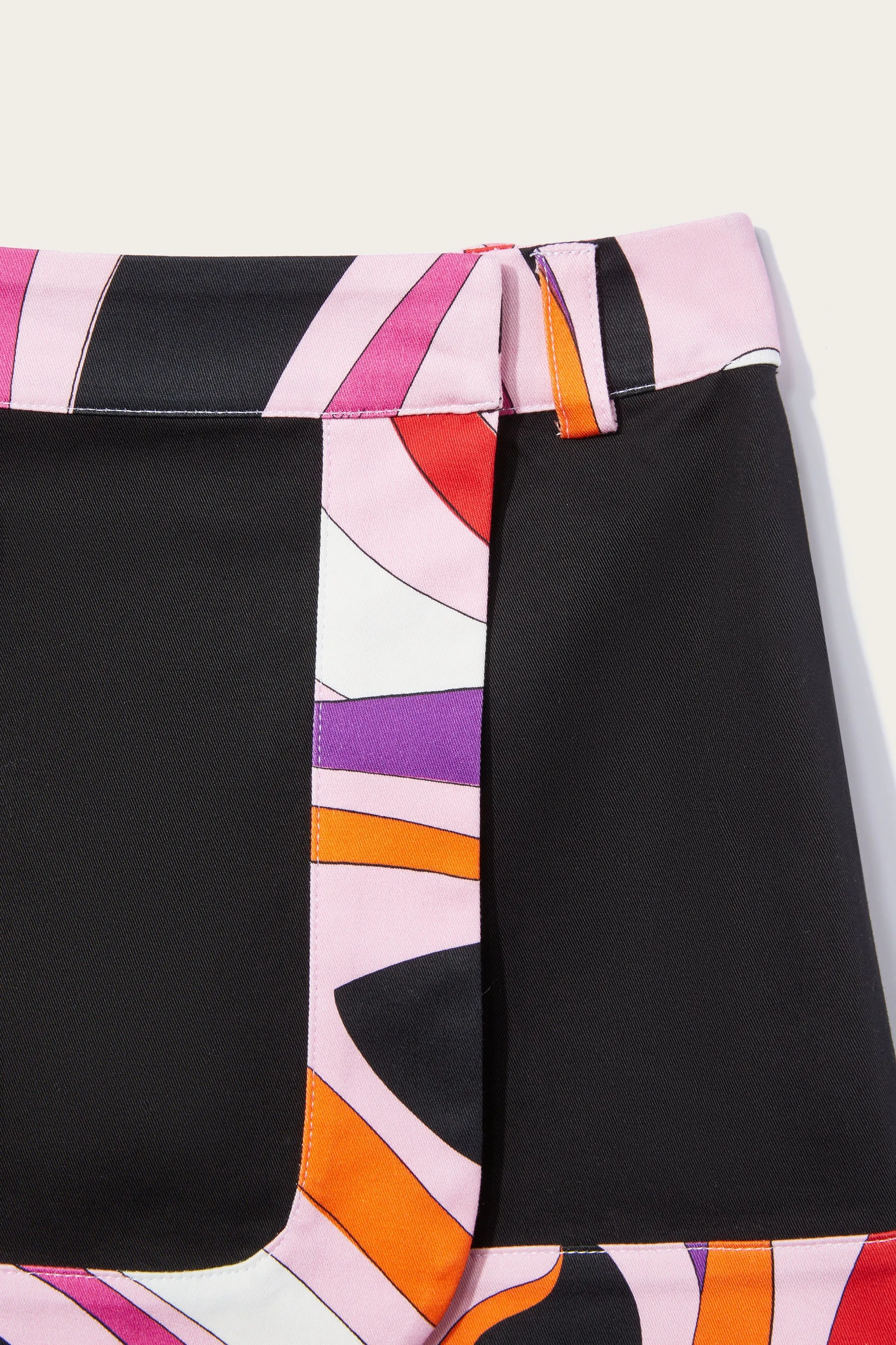 Marmo-Print Skirt
