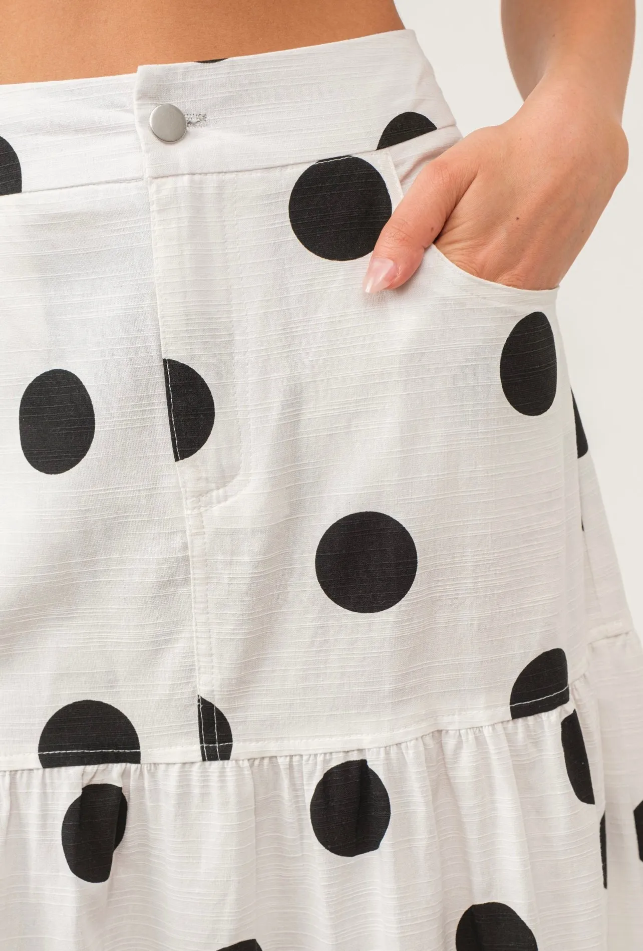Maxi Polkadots Skirt