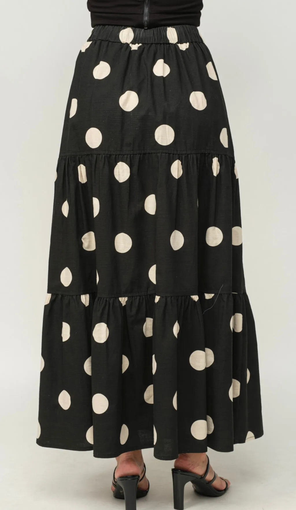 Maxi Polkadots Skirt