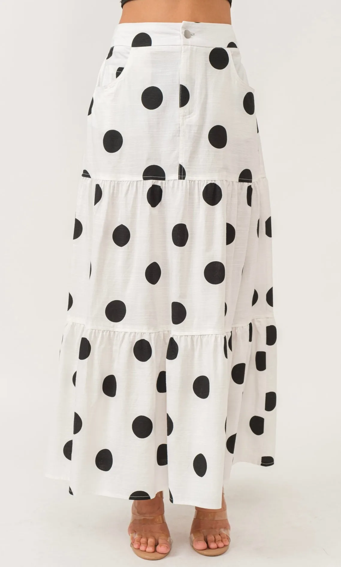 Maxi Polkadots Skirt