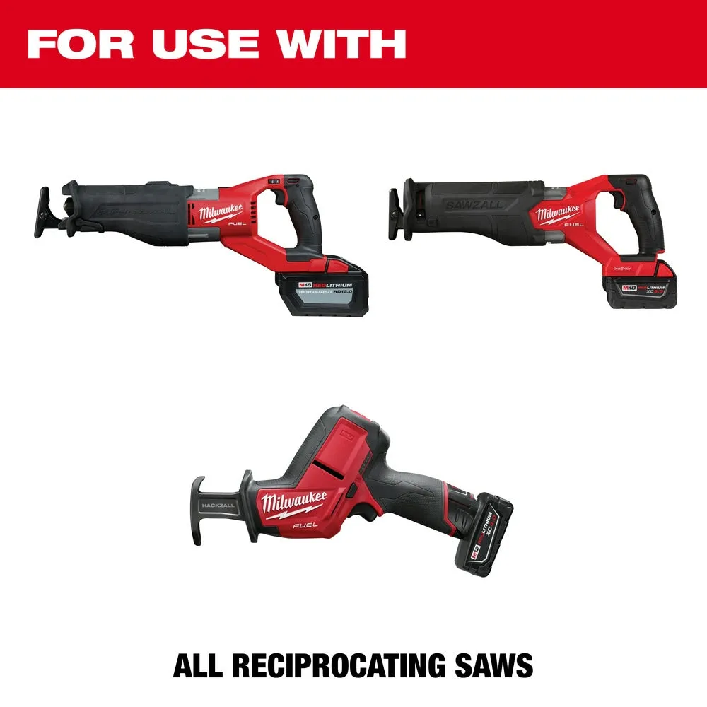Milwaukee 48-00-5791 Super Sawzall Blade 24 Teeth per Inch 12-Inch Length, Torch, 5 Pack