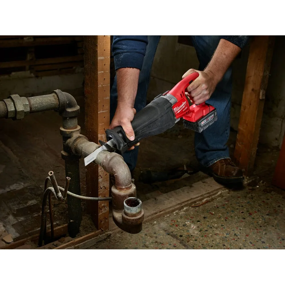Milwaukee 48-00-5791 Super Sawzall Blade 24 Teeth per Inch 12-Inch Length, Torch, 5 Pack