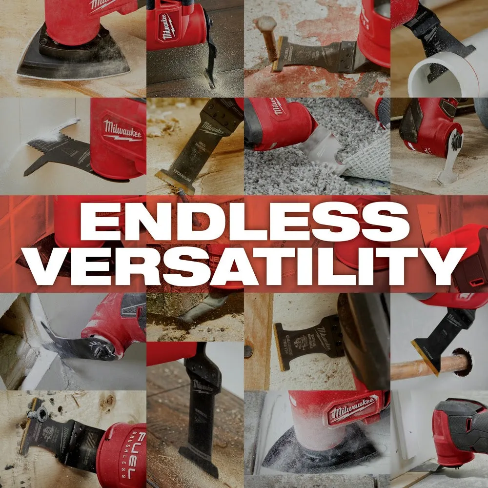 Milwaukee  49-25-1203 Milwaukee® OPEN-LOK™ 1-1/4" TITANIUM ENHANCED BI-METAL MULTI-MATERIAL BLADE 1PK