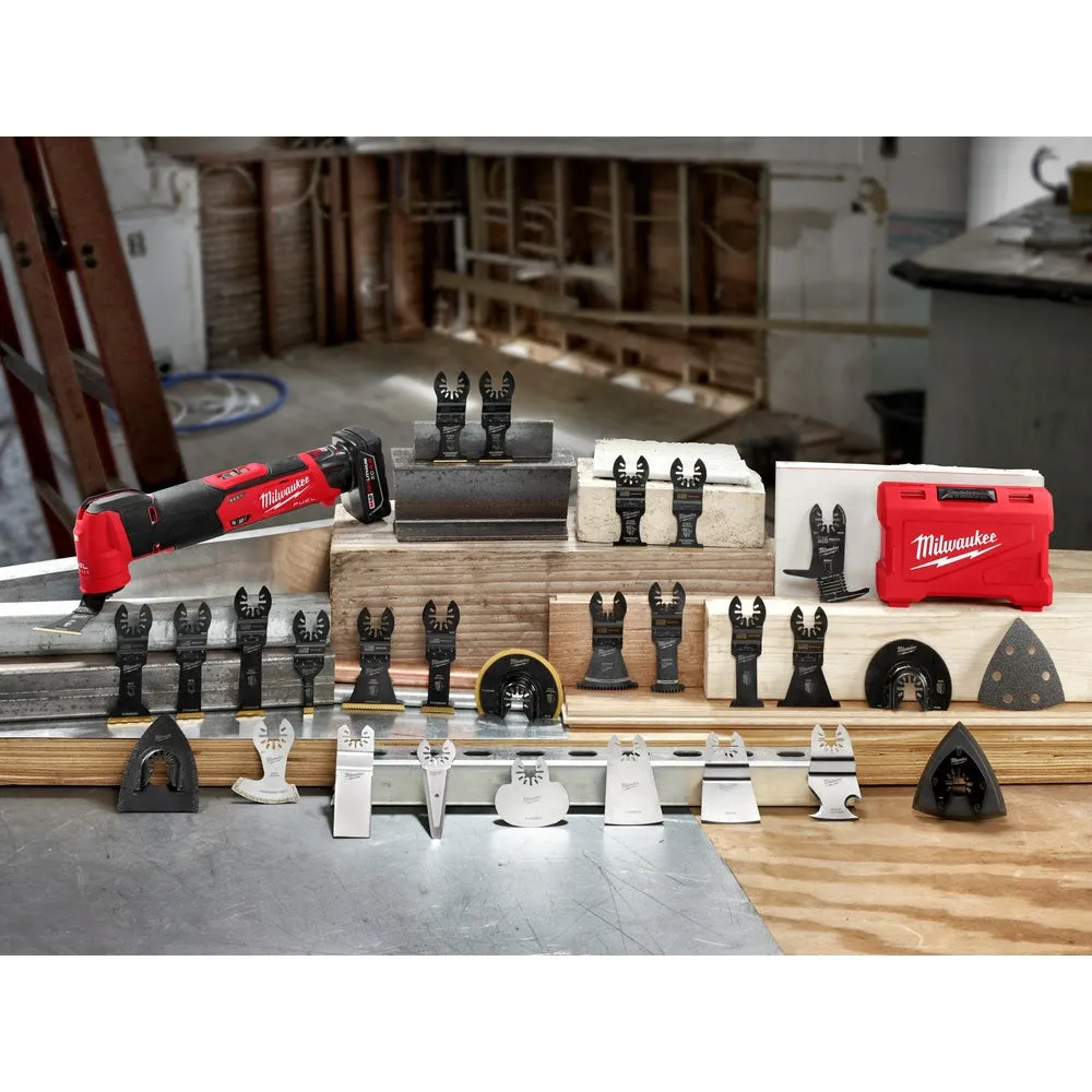 Milwaukee  49-25-1203 Milwaukee® OPEN-LOK™ 1-1/4" TITANIUM ENHANCED BI-METAL MULTI-MATERIAL BLADE 1PK