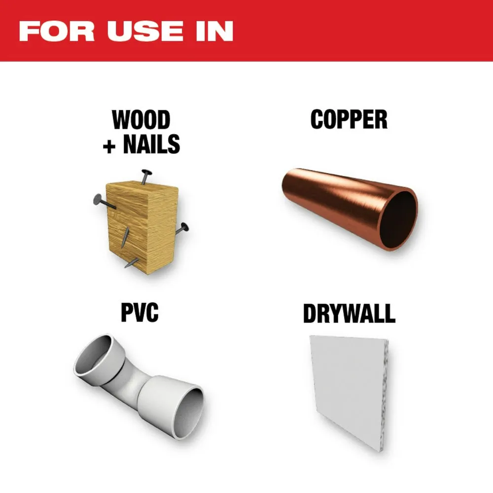 Milwaukee  49-25-1203 Milwaukee® OPEN-LOK™ 1-1/4" TITANIUM ENHANCED BI-METAL MULTI-MATERIAL BLADE 1PK