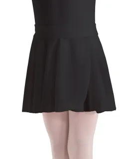 Motionwear Pull-On Wrap Sheer Skirt