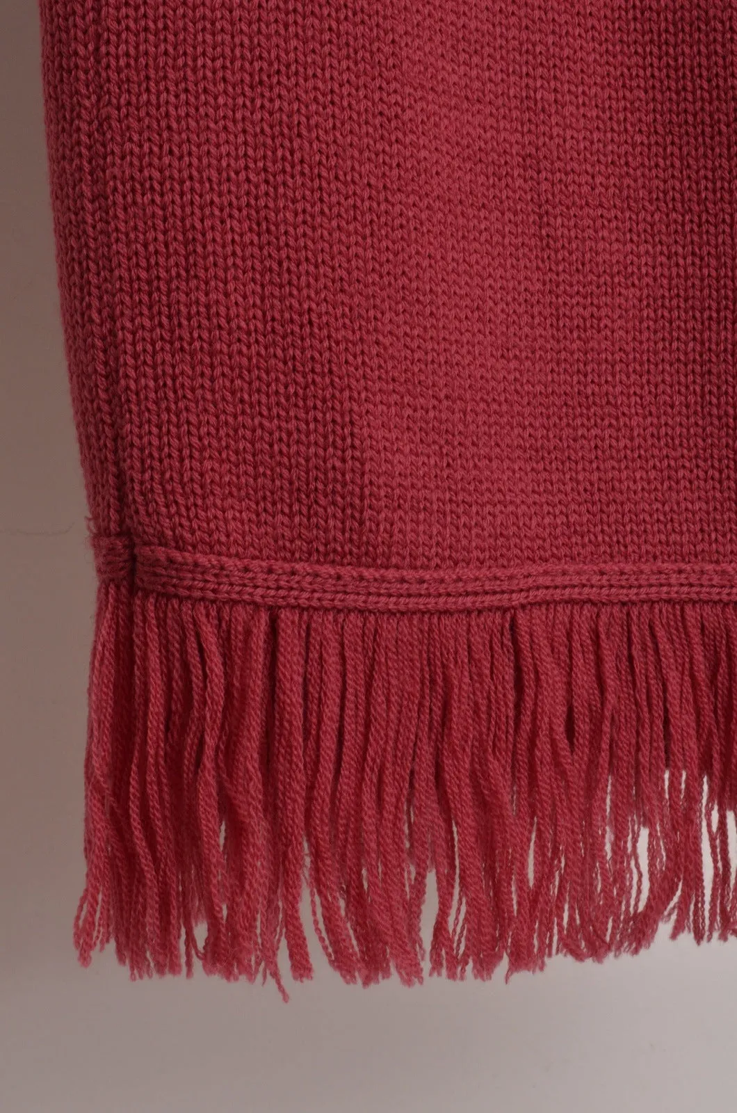 MUFFLER WRAP SKIRT/ROSE