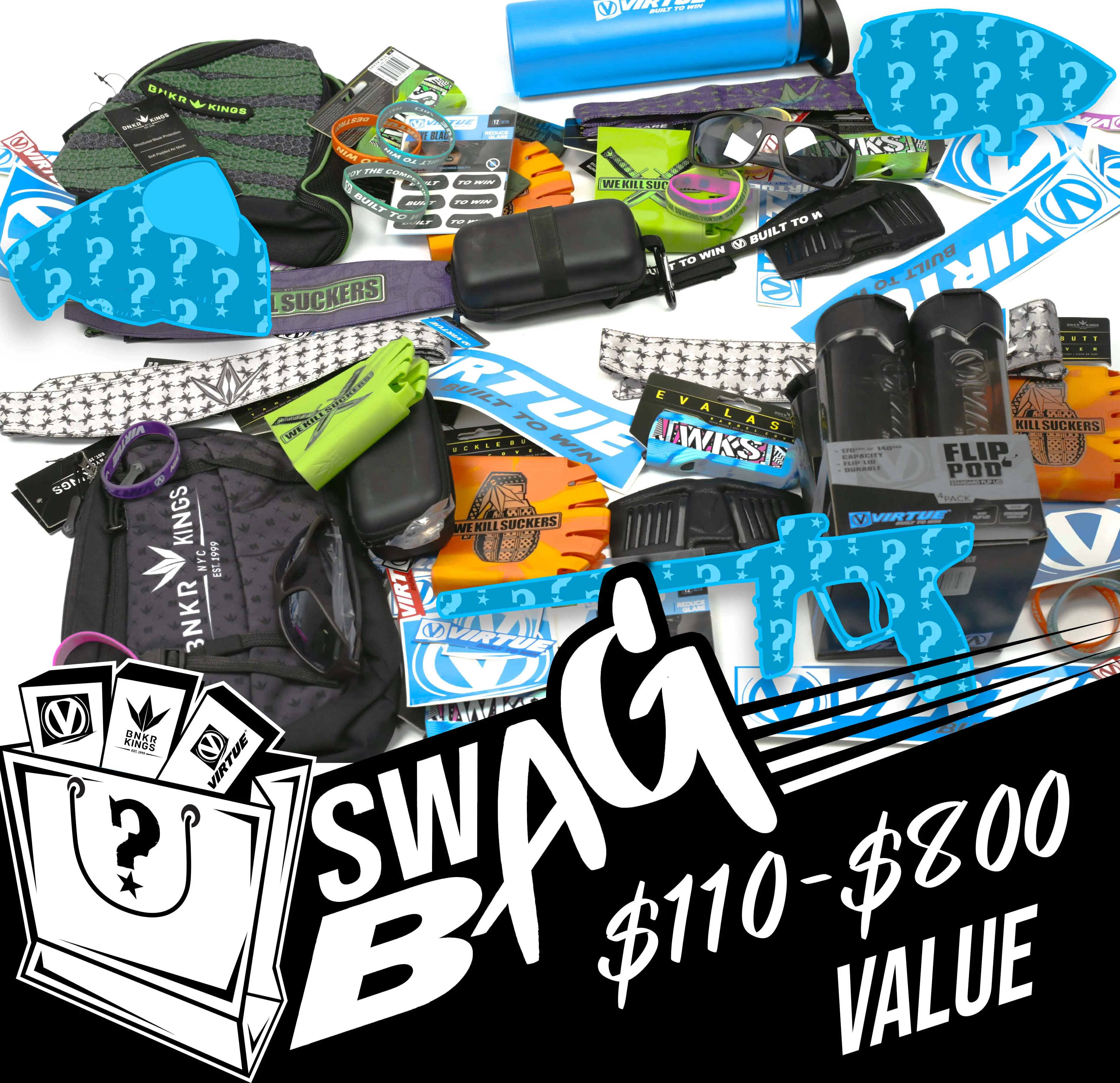 Mystery Swag Bag - $110 to $800  value