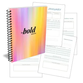 ON SALE - "Be Bold" Creativity PLR Planner