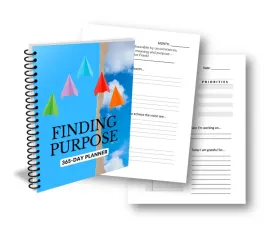 ON SALE - "Finding Purpose" 365-Day Printable Planner with Private Label Rights