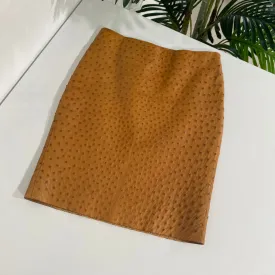 Prada Ostrich Skirt