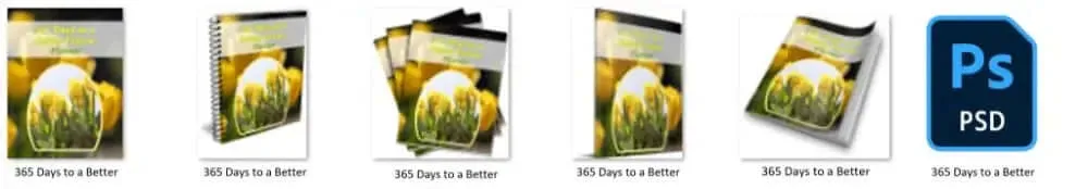 "365 Days to A Better Future" Printable Planner with Private Label Rights
